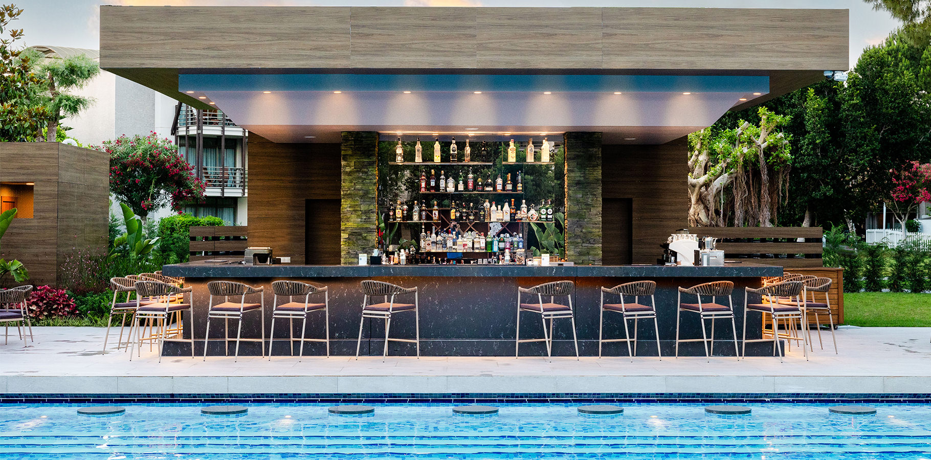 Gloria Serenity Resort Olivium Pool Bar